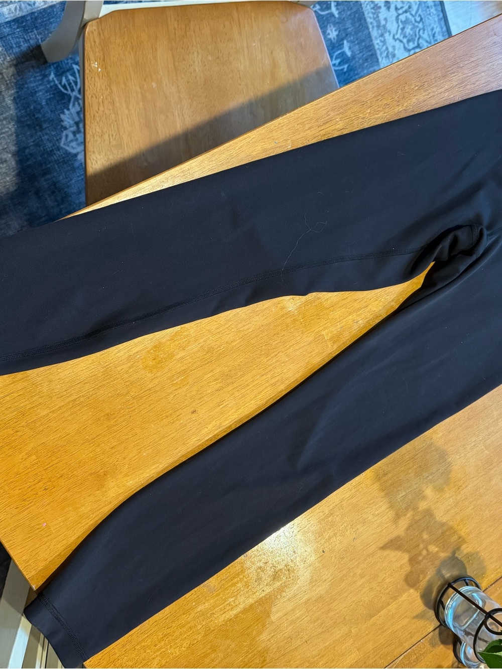 Lululemon Women’s Black Yoga WonderTrain Leggings - Picture 2 of 5